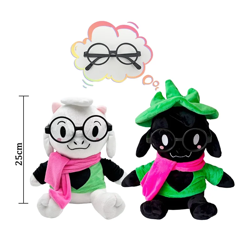 TreasuringU 2026 Neue Deltarunes Plüschtiere Kawaii Ralsei Plüsch-Stofftiere Tenna Puppe mit Wechselkleidung Geburtstagsgeschenke