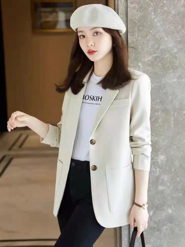 패스닝 바시티 하프 두꺼운 패치 태슬 자켓 O넥 컬러 블록 커프스 홀리데이 솔리드 컬러 슬리브 버튼 이브닝