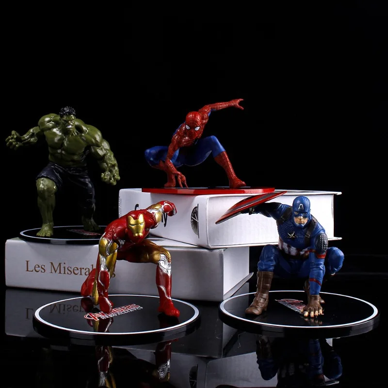 Poison Action Figure Model Spiderman Model Ornament Marvel The Avengers Kids Toys Manga Hobby Collection Desktop Decoration Gift