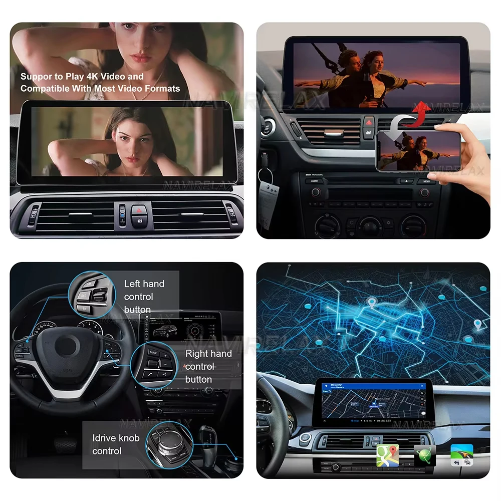 For Honda CRV CR-V 2007-2011 12.3 inch Android 16 4G WIFI Car Radio Carplay Auto Multimedia Stereo Video Player GPS Navigation