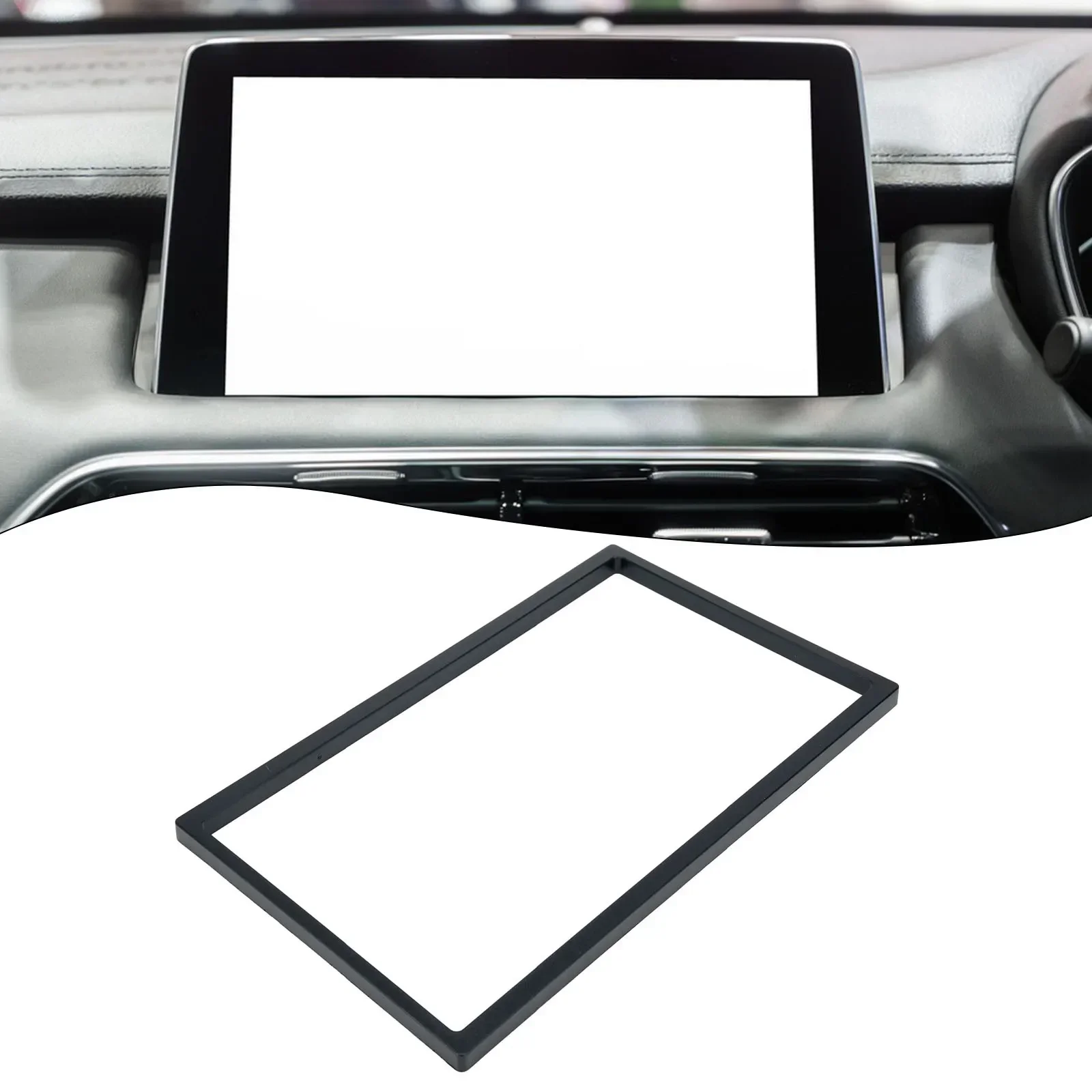 Car Stereo Radio Panel ABS Plastic Frame Panel 2 DIN Mount For 7 Inch Large Screen Car Radio Installation Trim Panel DVD Player