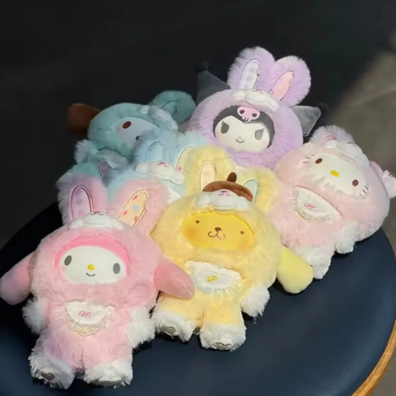 

Sanrio Elf Bunny Serise Blind Box Cute Vinyl Pendant Toys Sanrio Mystery Box Figure Toys Doll Birthday Girls Toys Gift
