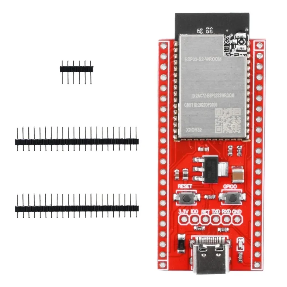 Placa de desarrollo de ESP32-S2-DevKitM/WROOM, módulo WiFi MCU, módulo inalámbrico de 32 bits, núcleo único