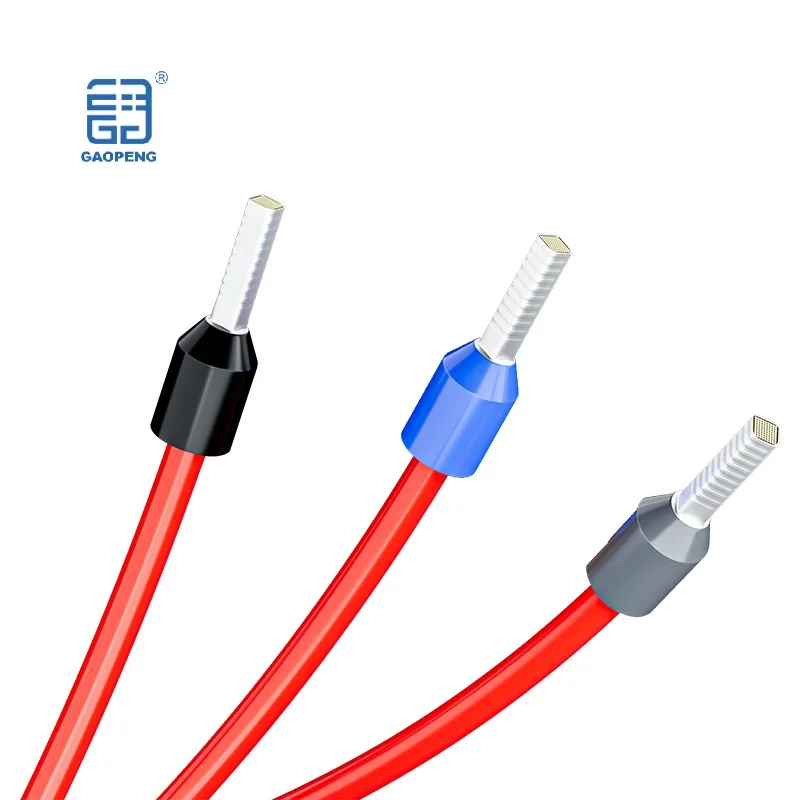 Kit di strumenti per crimpare ghiera 1200PCS Connettori per cavi AWG23-7 Terminali per cavi con estremità tubolare in rame Kit crimpatrice a cricchetto a dente di sega