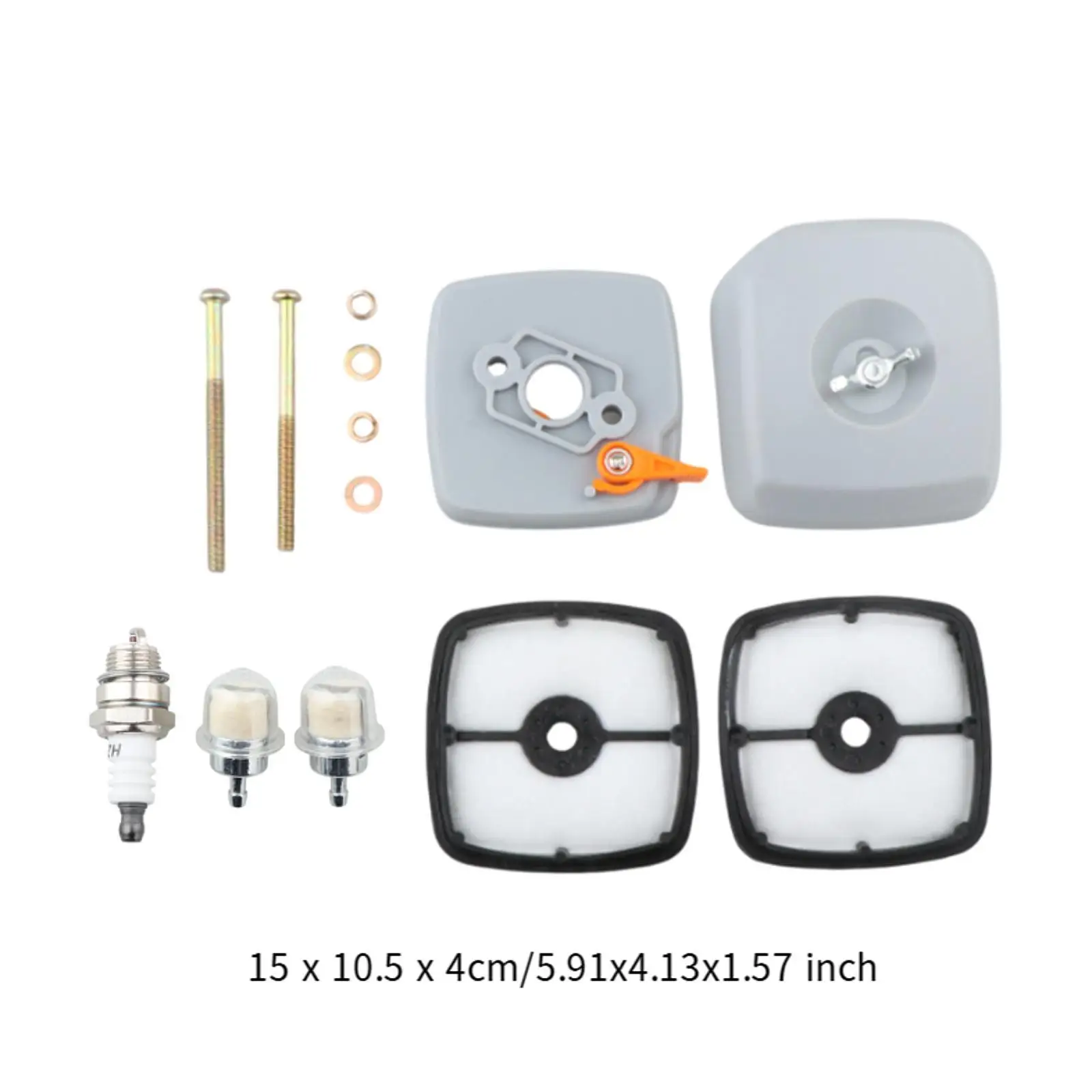 Luftfilterabdeckung Flügelmutter Professionell Robust 21041752730 für Gebläse Reparatur Zubehör Ersatzteile Bequeme Installation