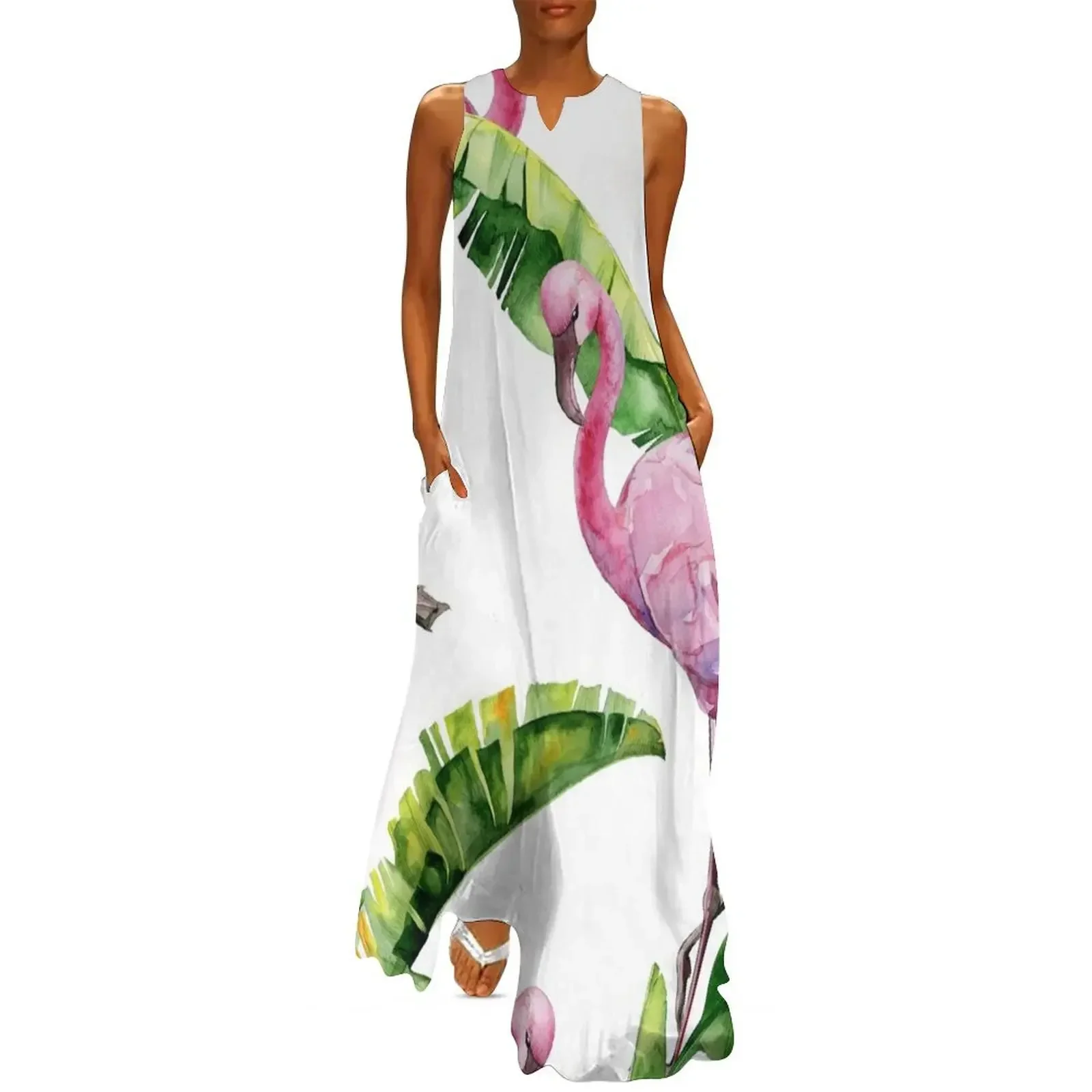 

Flaming Long Dress dress women elegant luxury beach dress women dresses summer clothes for women