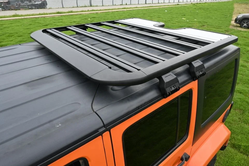 New style Aluminum Joggle Combination splicing style luggage basket roof rack for Jeep Wrangle forTank 300 for Lander Rover