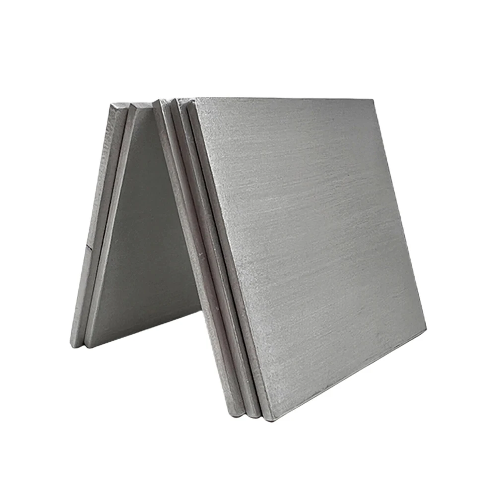 1 Piece 304 Stainless Steel Plate,Square Sheet Plates Flat,Brushed Metal Polished Board,Laser Cutting Sheet,Thickness 0.3-5MM