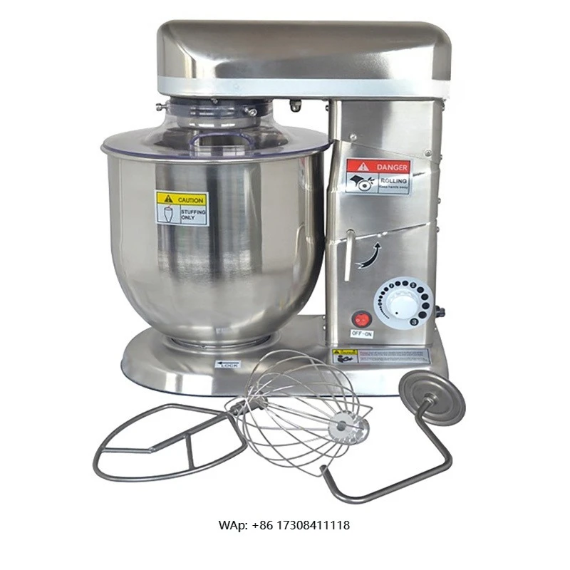 

Новый коммерческий планетарный миксер для пищевых продуктов 2022 года, тестомес с крюком-насадкой Whistler