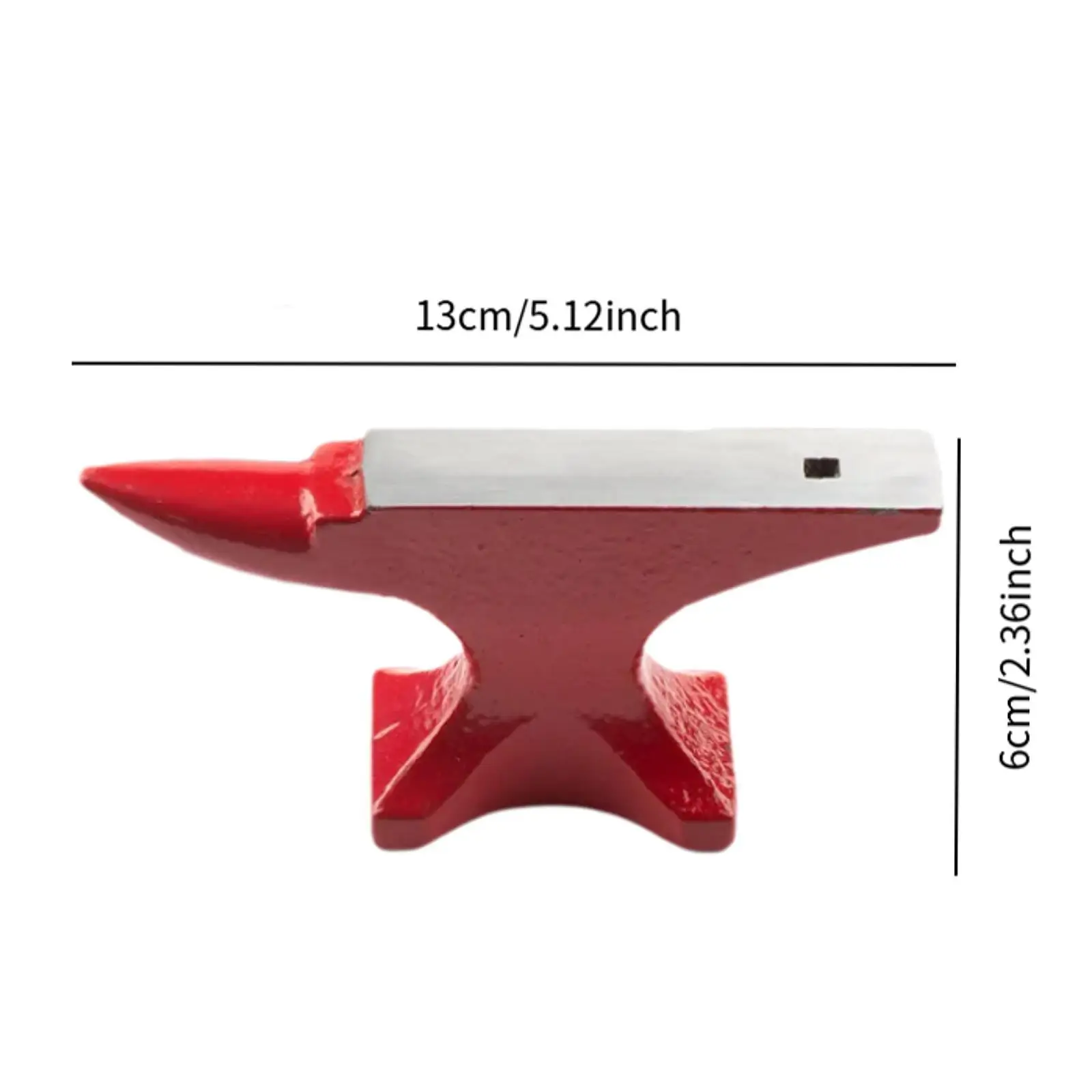 Horn Stithy Iron Bench Block Compact Stable Base Metalsmith Forming Tool for DIY Projects
