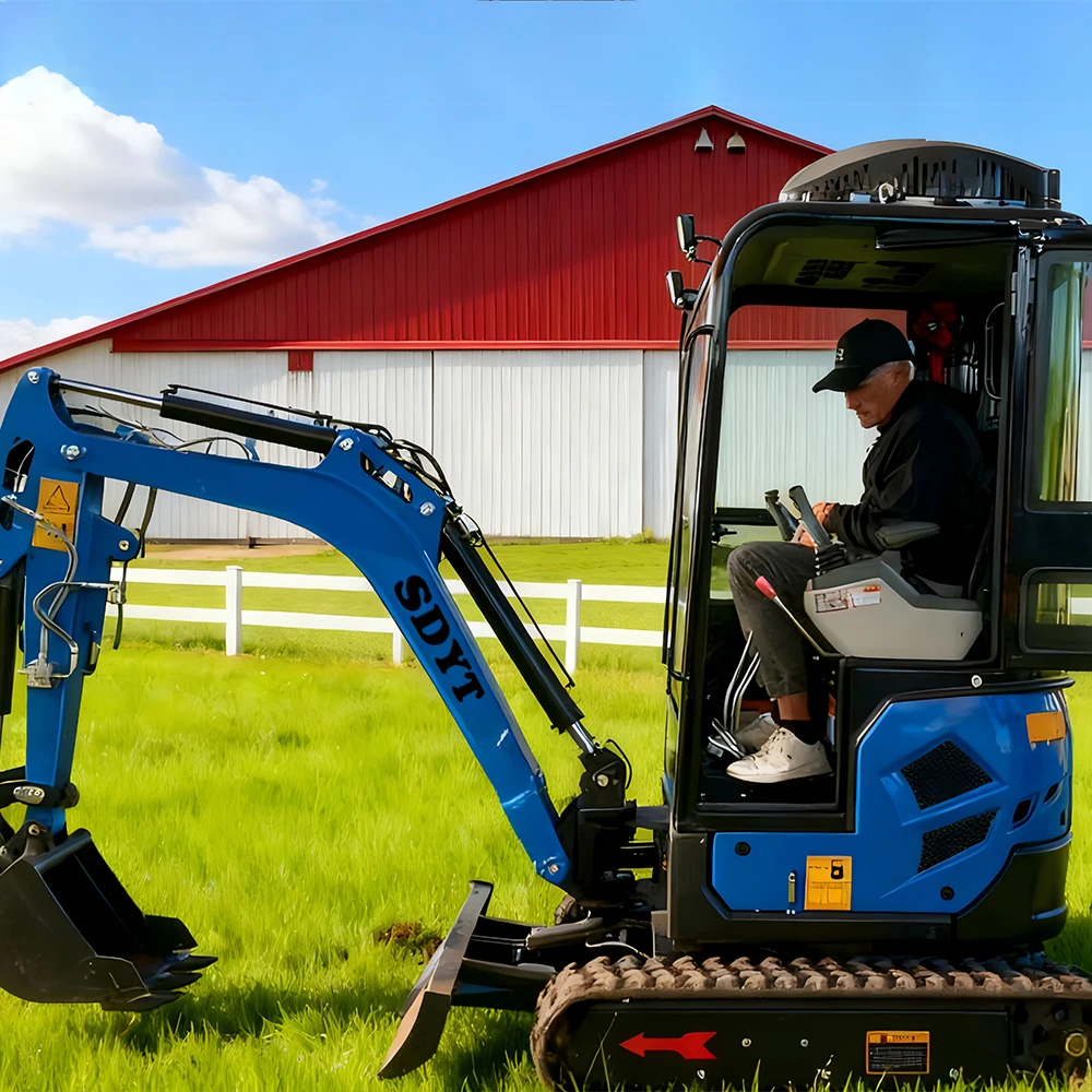 

Customized 1.5 Ton 2 Ton Mini Excavators Epa Euro 5 Hydraulic Mini Excavators From China Are Suitable For Family Farms