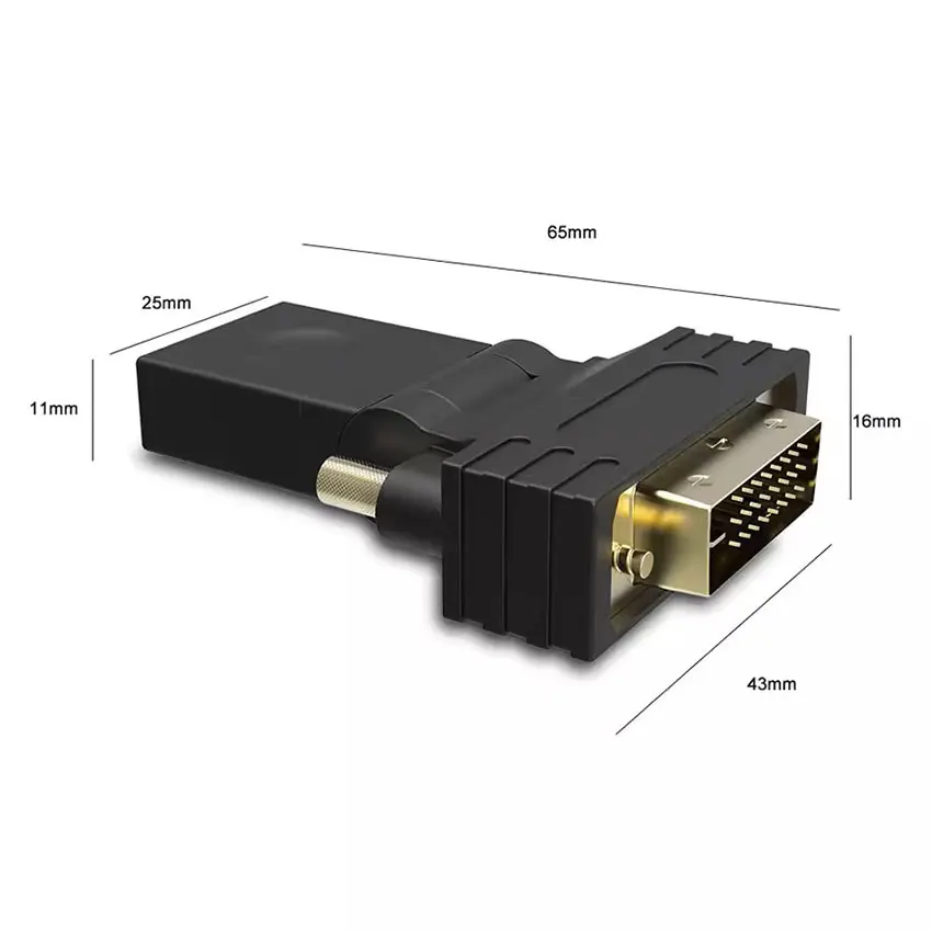 1PCS Dvi To Hdmi Ad… - image