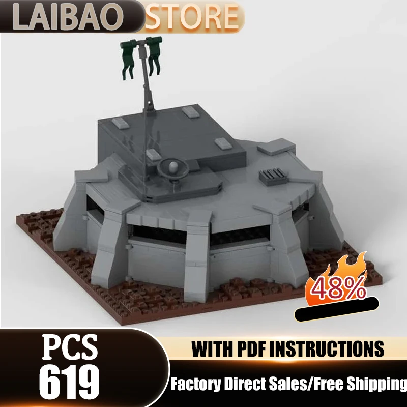 

Популярный конструктор Star Model: Модульный набор для сборки бункера командования пехотой, технологичные строительные блоки, подарки, игрушки для самостоятельной сборки