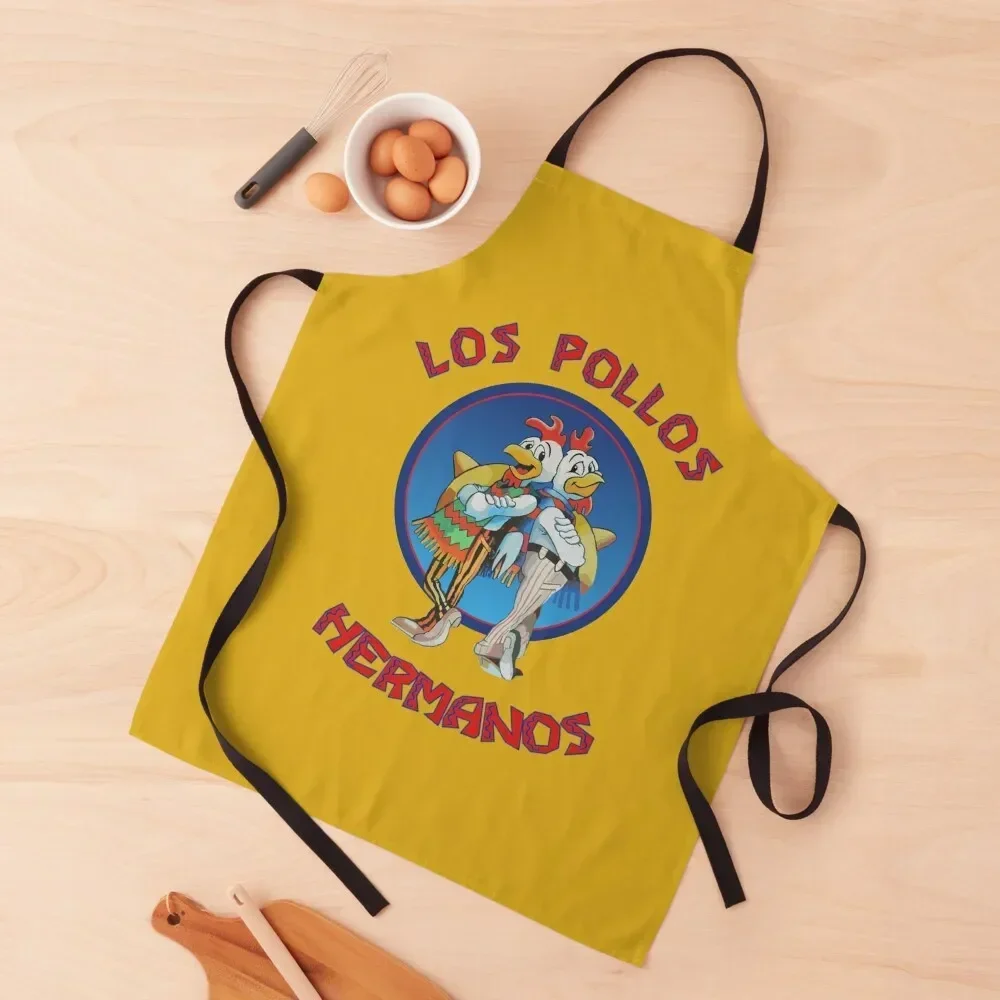 

Los - Pollos - Hermanos Apron professional hairdresser Art Manicurists for home useful pieces Apron