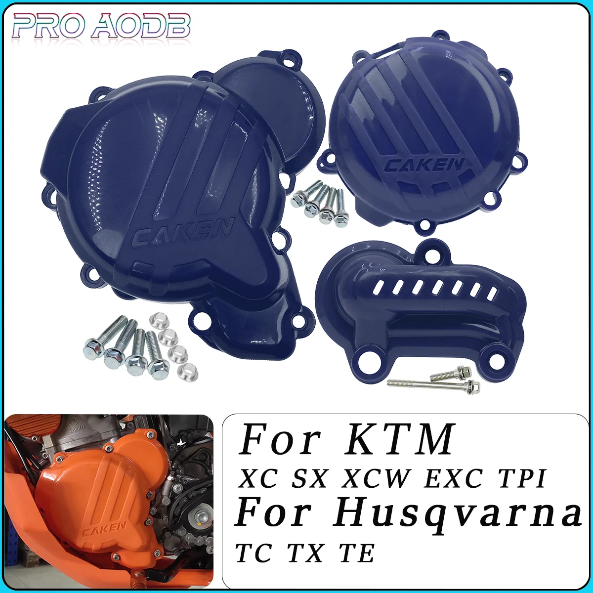 

Motocross Clutch Guard Engine Ignition Protector Water Pump Cover For KTM SX XC EXC XCW TPI For Husqvarna TC TX TE 2019-2022