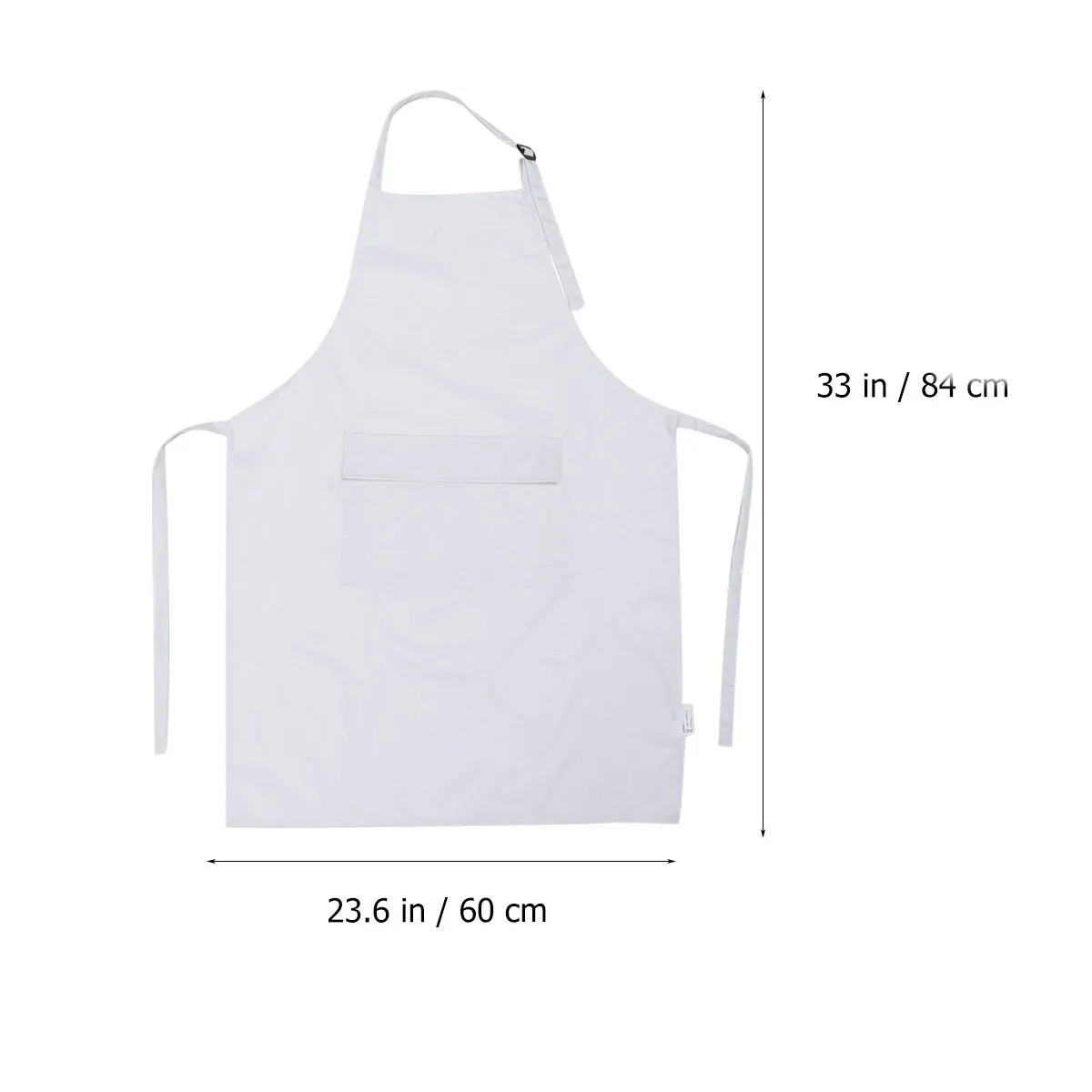 Waterproof Pvc Apron Long With Pockets Adjustable For Chef Cooking Baking Kitchen Restaurant Halter Apron