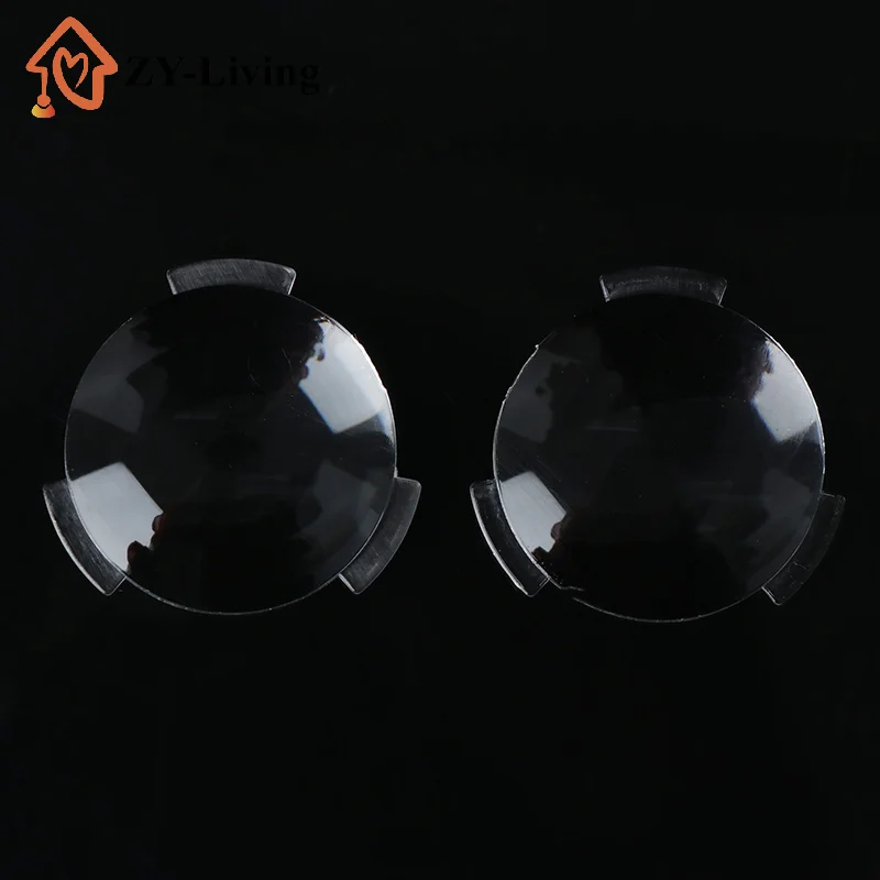 2/4Pcs 25*45MM Transparent Virtual Reality Lens Aspheric Biconvex Lenses Replacement