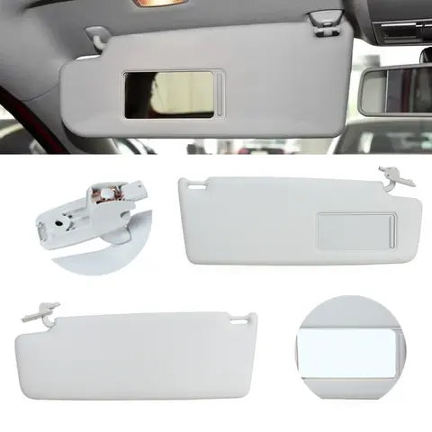 VW Tiguan 2009 2010 2011 2012 2013 2014 2015 선바이저, 램프 포함, 전면 햇빛가리개 어셈블리, 자동차 액세서리