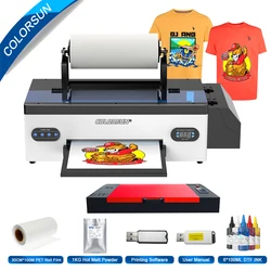 Colorsun A3 DTF Printer For Epson R1390 Impresora dtf T-shirt Transfer Printing Machine For T-Shirt Hoodies Sweatshirt