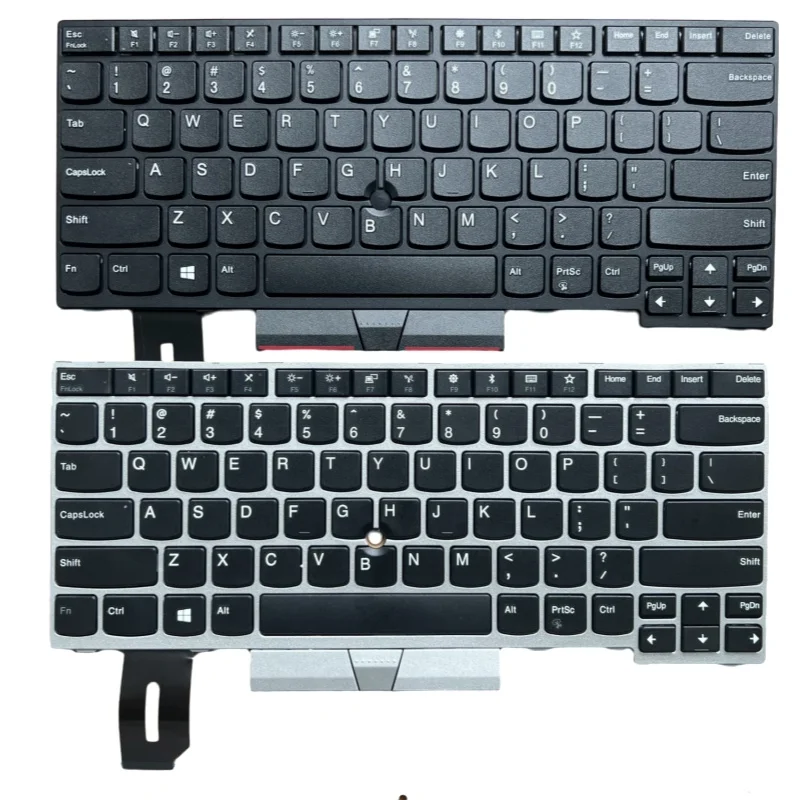 

US NEW Laptop keyboard for Lenovo ThinkPad E480 E485 E490 E495 E490S L380 L480 L390 L490 R480 R490 T480S T490 T495 S2 2018