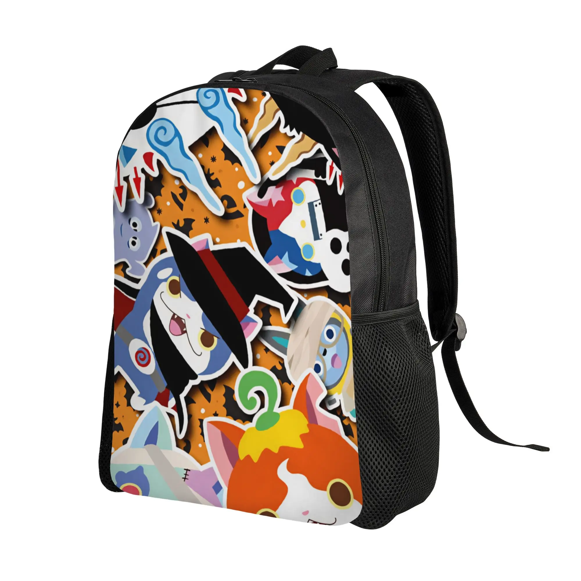 Yokai Watchs  Backpack  Cycling Backpacks Boy Designer Large School Bags Streetwear Rucksack