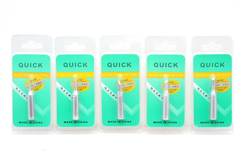 Original Quick 936 Soldering Iron Tips Lead Free Welding Tips SK IS K 3C I LI Rework Station Tool  for Quick solder iron