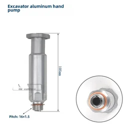 1PCS Universal Diesel Fuel Pump Hand Diesel Primer Pump for John Deere Tractors Toyota Volvo Isuzu Mercedes Benz 240D 300D