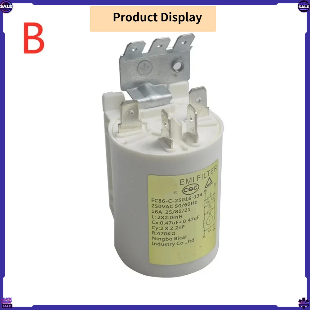 EMI Power Filter Interference Suppressor 1pc Replacement Repair Part for LittleSwan Drum Washing Machine