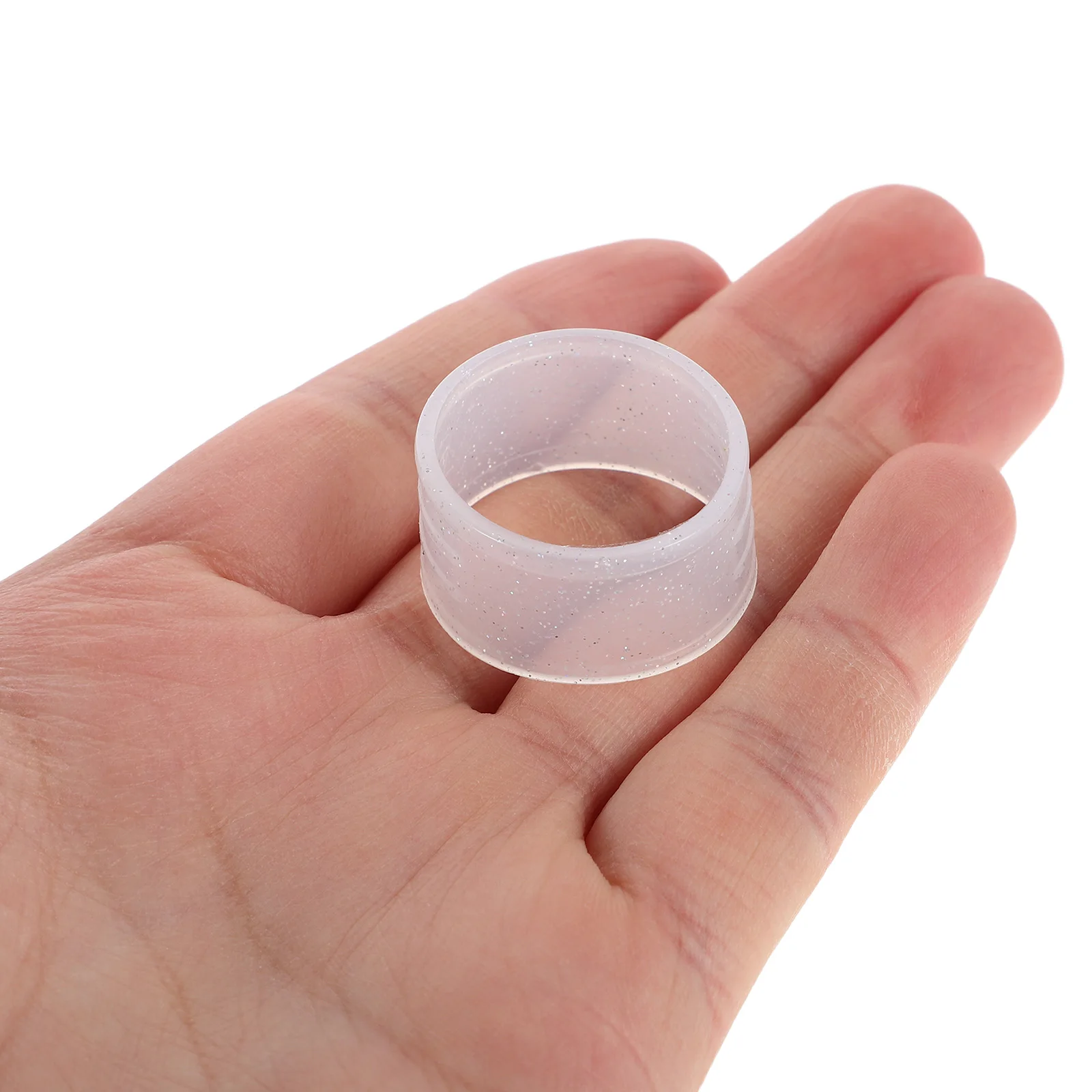 

10pcs Tennis Racket Grip Bands Silicone Sparkling Sweat Absorbing Non-Skid Vibration Dampener For Rackets Reusable Overgrip