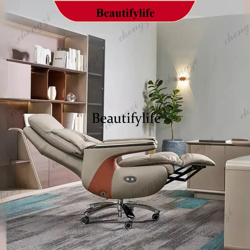 

G153 Designer Ergonomic Office Chairs Electric Massage Comfortable Rocking Office Chairs Relaxing Oversized Silla De Escritorio