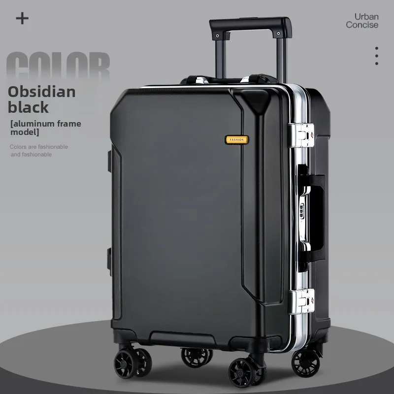 Graceful Charging Durable Shockproof Large Capacity Spinner Luggage for Travel with Lock Women Men Travel Suitcase Trolley Bag