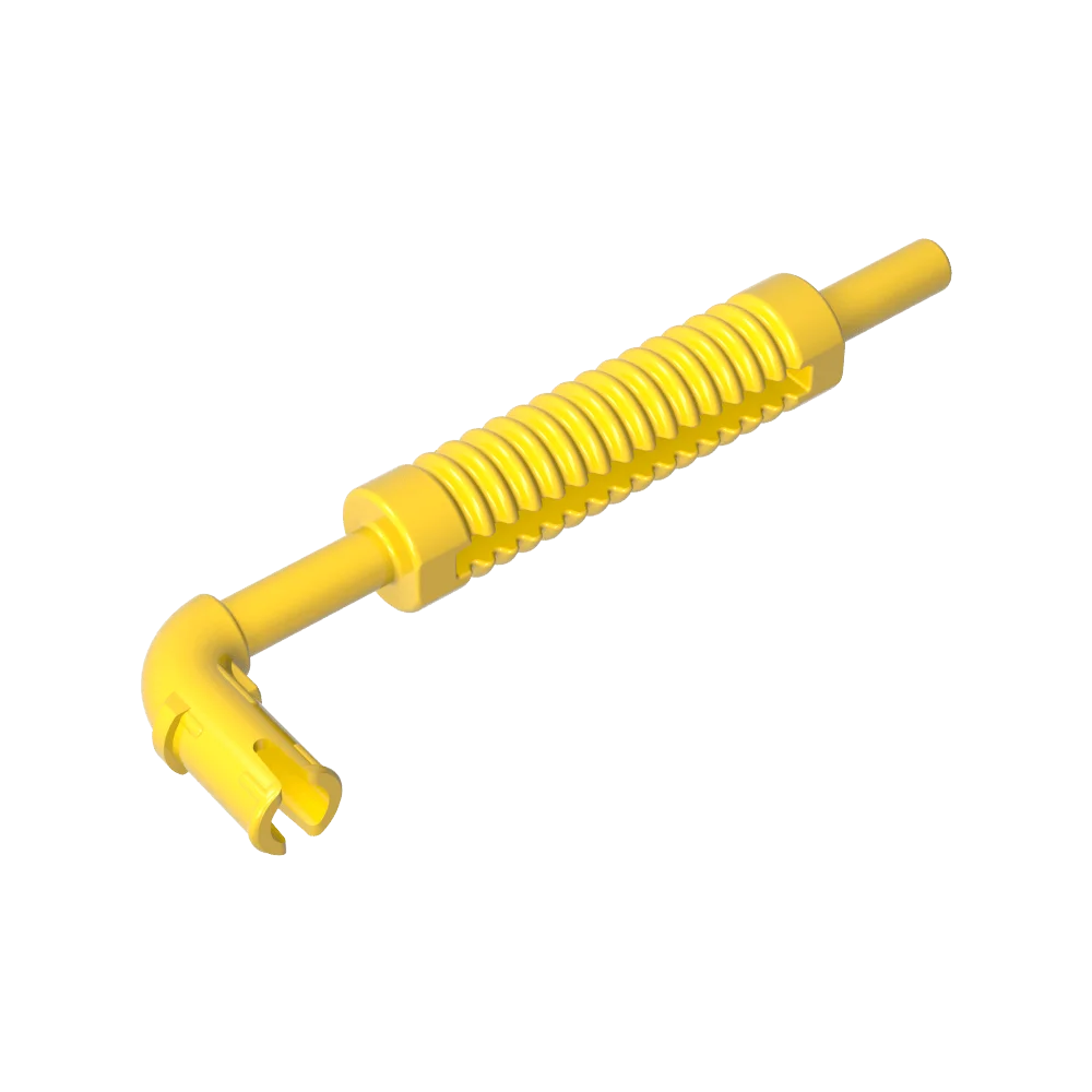 

Gobricks GDS-1344 Vehicle Exhaust Pipe with Technical Pin, Flat End & Pin with Round Hole Compatible with lego 14682