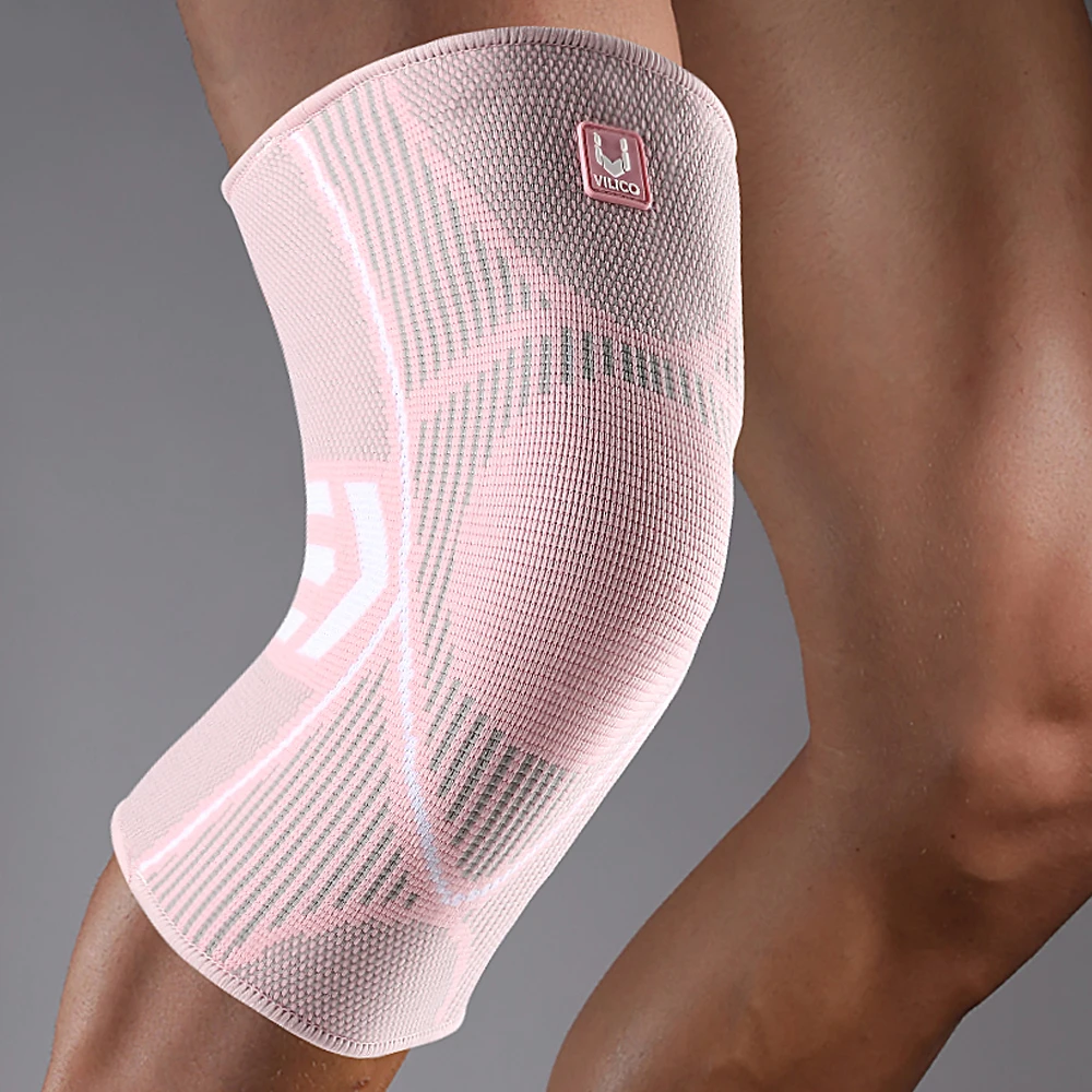 1 Piece Sports Knee Pads Volleyball Yoga Women Men Silicone Support Kneepad Patella Brace Support Fitness Protector Work Gear