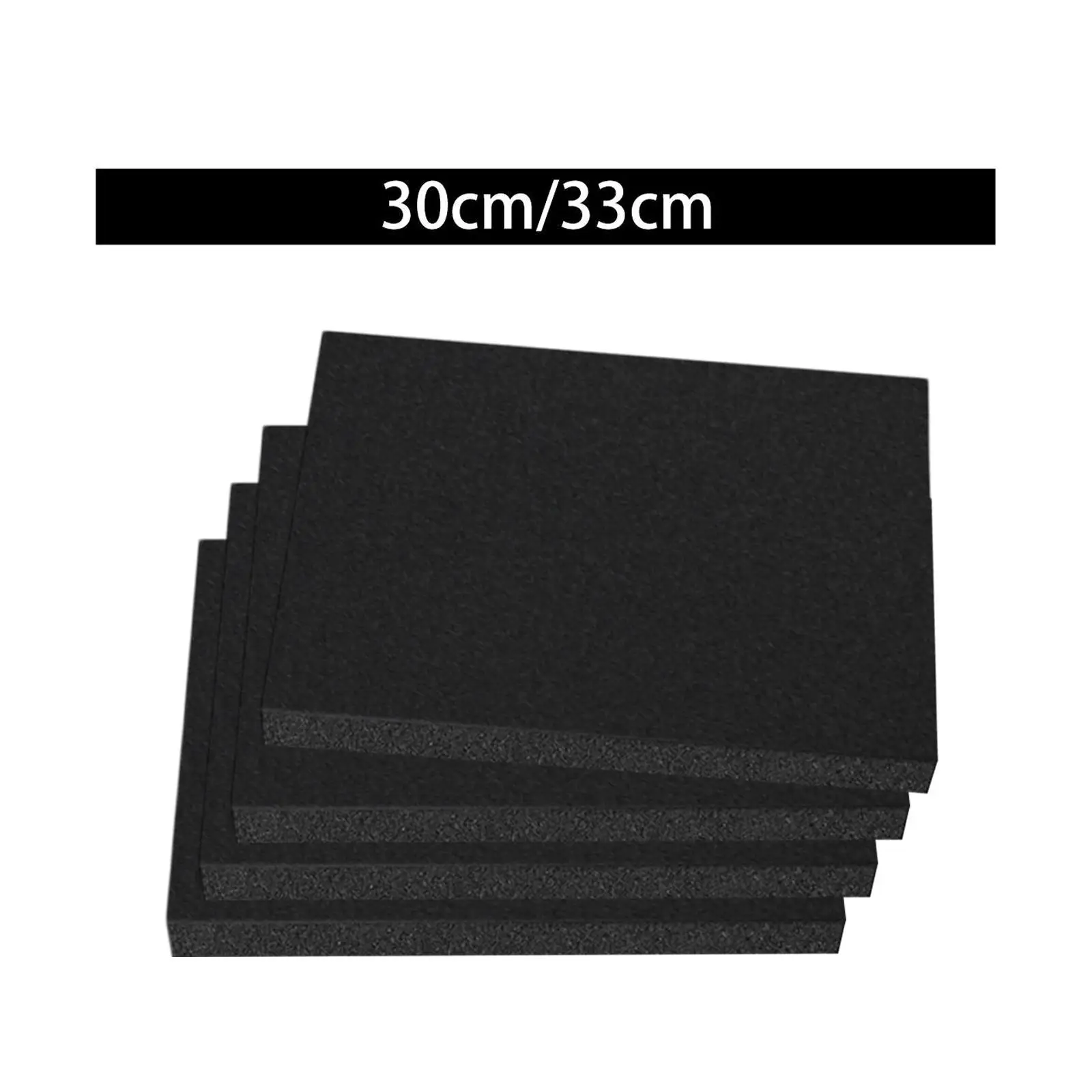 

4x Tool Box Foam Sheets Practical Portable Premium Professional Cuttable Foam Inserts Cushioning Foam Packing Protective Pads