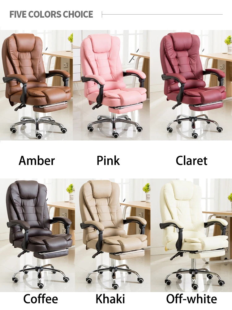 Ergonomic High Back Sleeping Office Chairs Boss Chairs