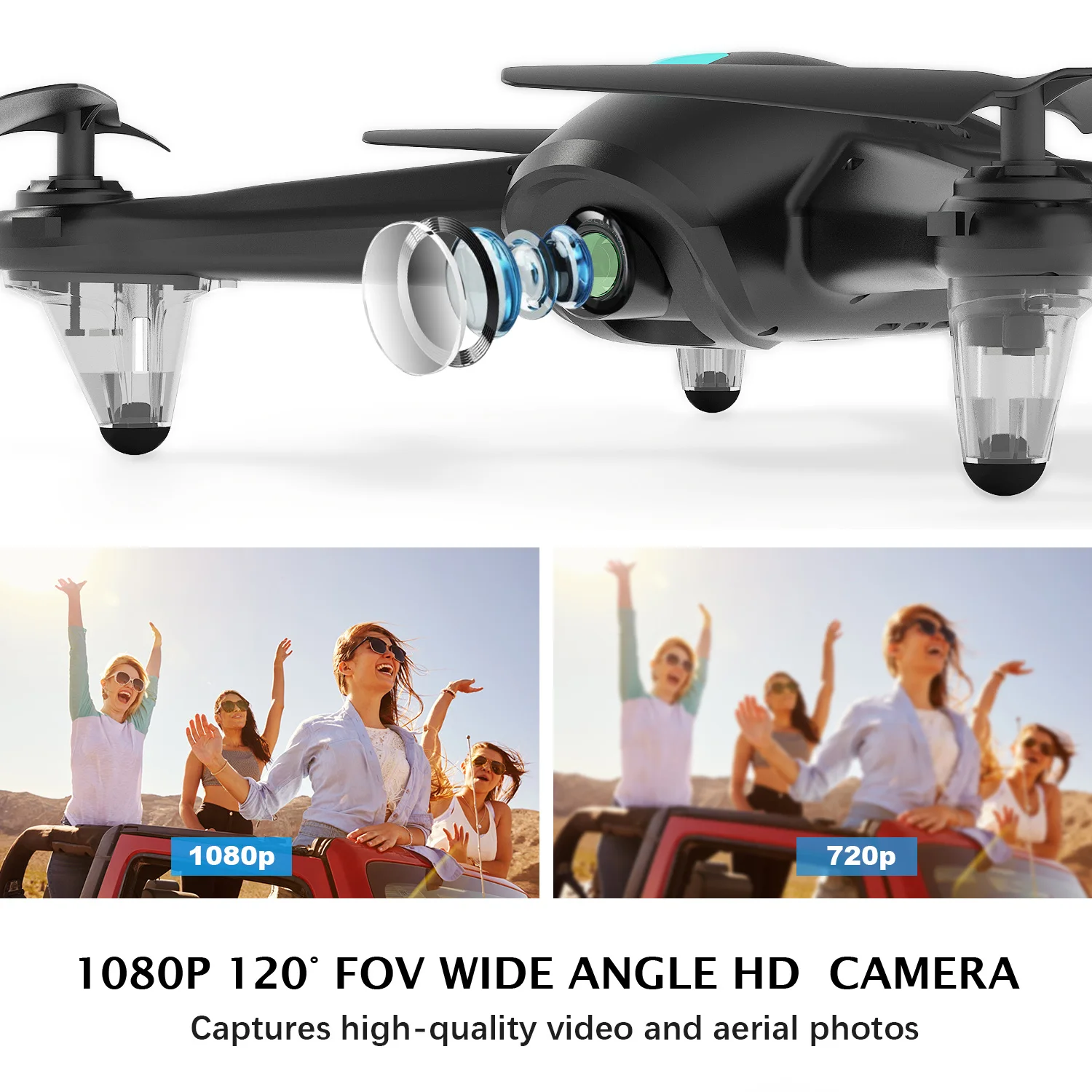 New Arrival Hot 1080p Gps Drone Remote Control Aircraft With Camera