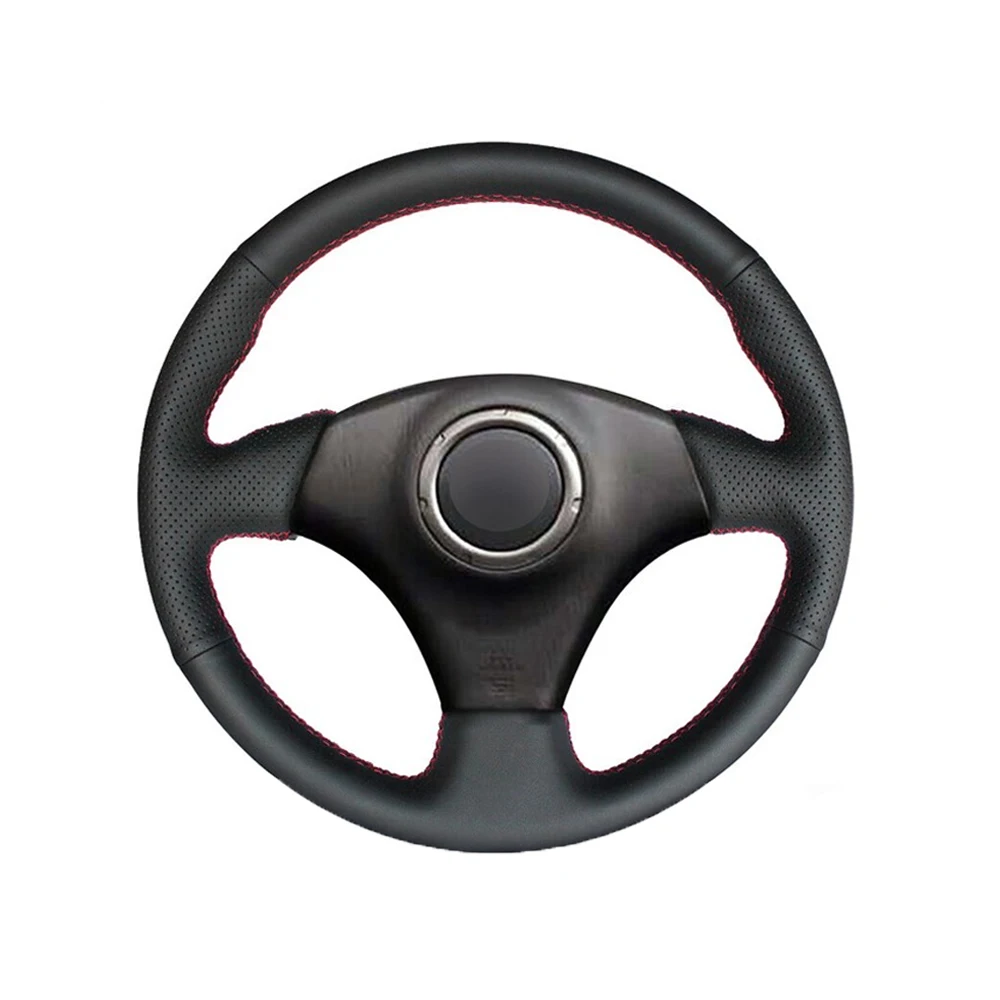 Custom Microfiber Leather Car Steering Wheel Cover Wrap for Toyota RAV4 Celica Matrix MR2 Supra Hand Sewing