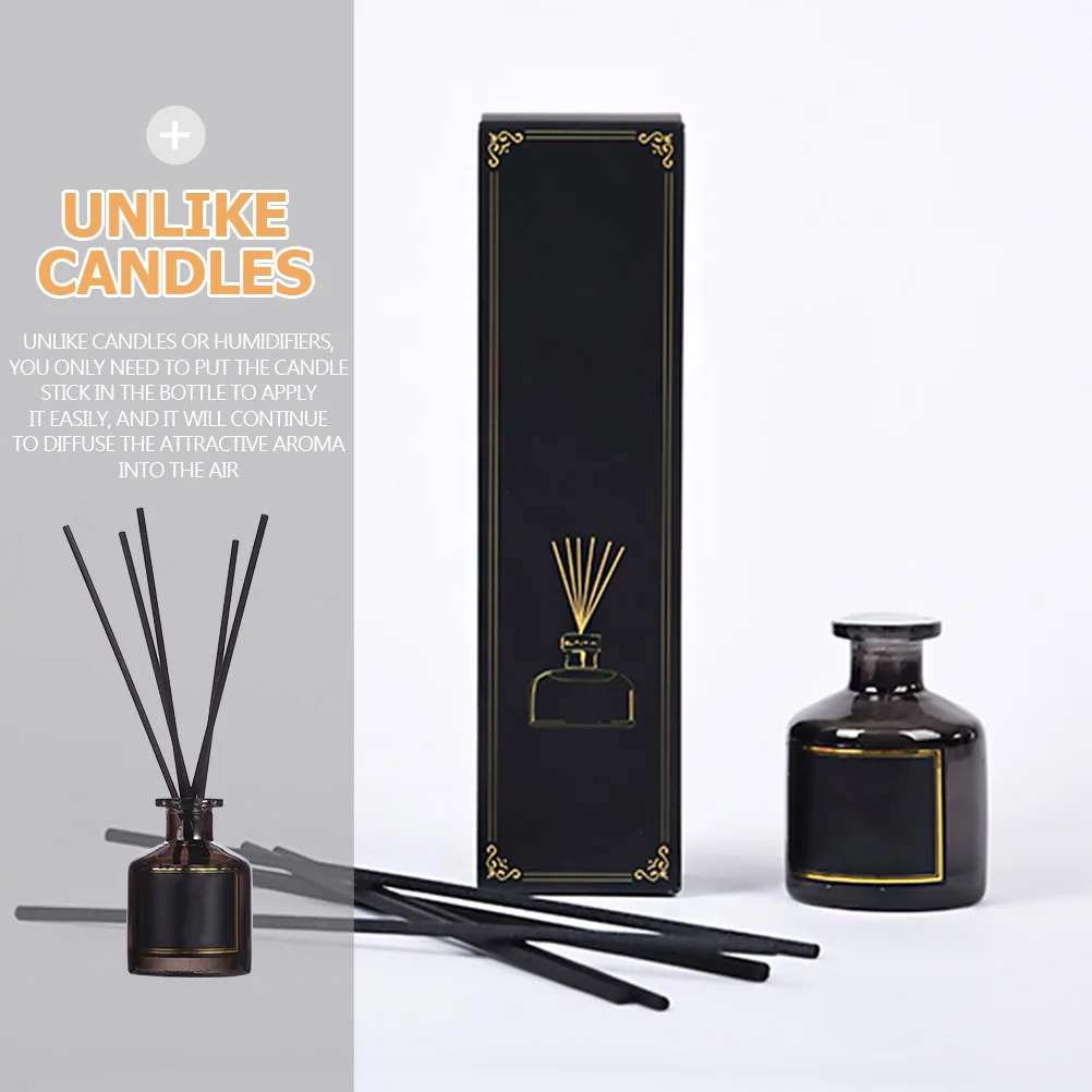 

1Set Natural Rattan Reed Diffuser Sticks Aromatherapy Essential Oil for Bathroom Study Room Aroma Fragrance Kit