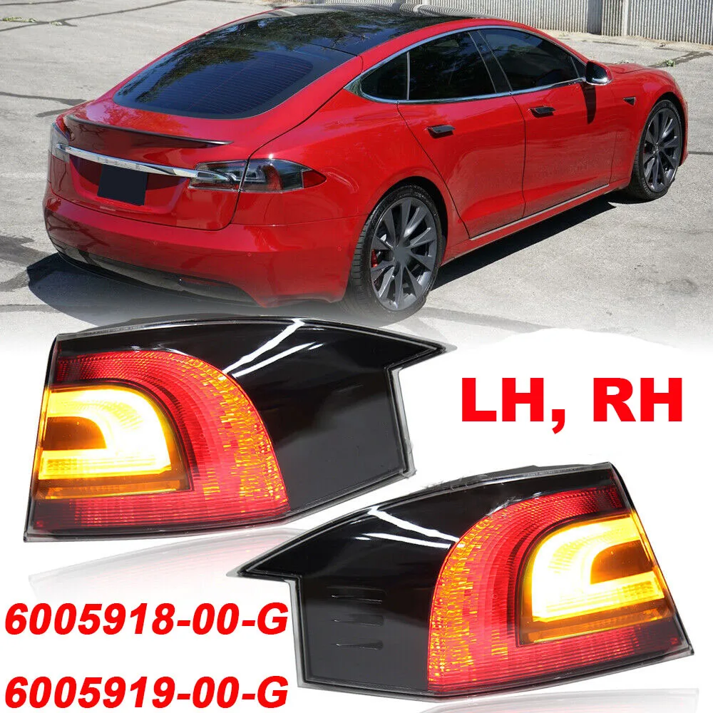 

6005918-00-G 6005919-00-G New Left / Right Tail Light Assembly Rear Brake Lamp High Quality For MODEL S 2016-2021