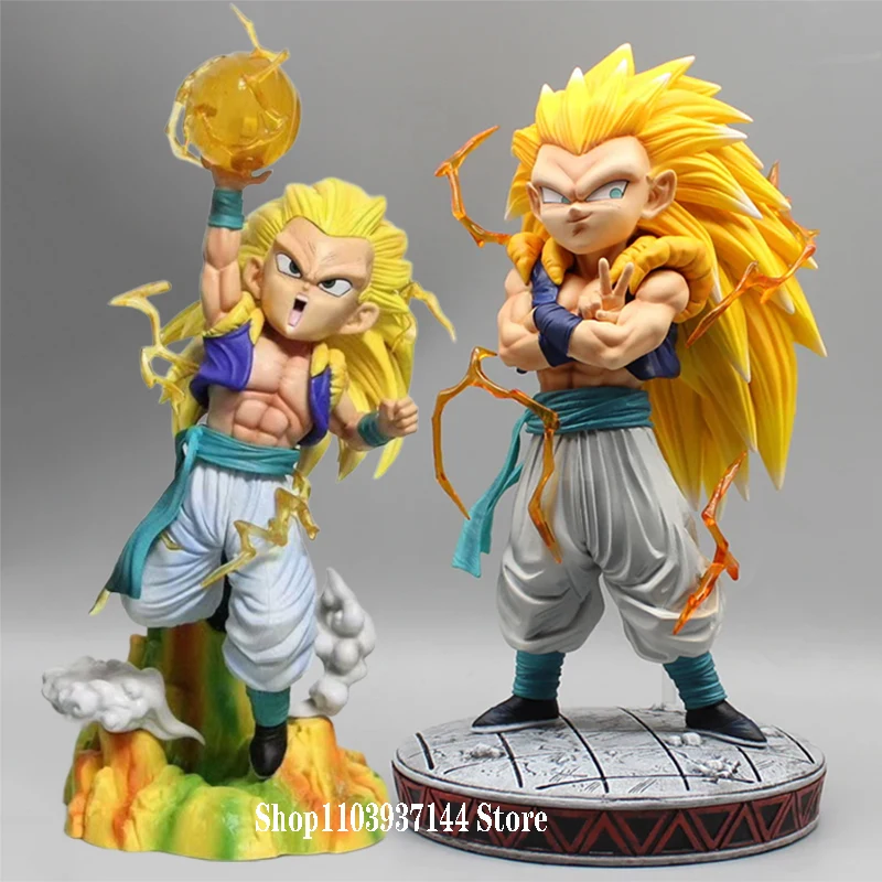 

Anime Dragon Ball Z Figurines CS Gotenks Ssj3 Action Figure Model Desk Decoration Trunks Goten Figures PVC Collectibles Toy Gift