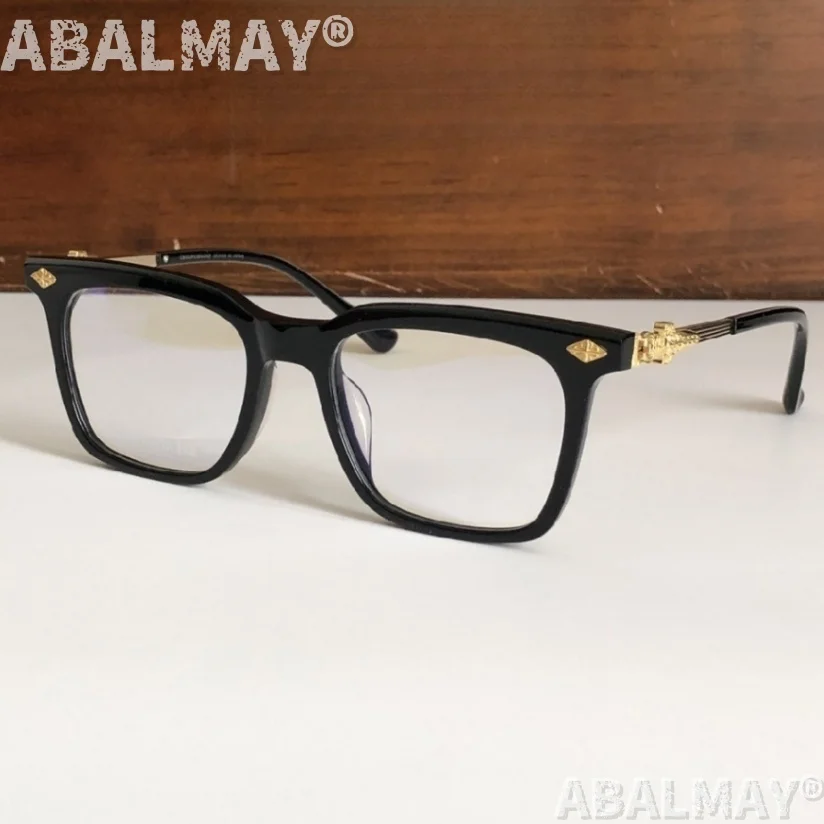 نظارات بصرية مصممة عالية الجودة للرجال والنساء مقاس 8099 52-19 إطار نظارات طبية فاخرة للأعمال من التيتانيوم