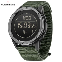 Compass waterproof multifunctional men's watches North Edge ALPS luminous nylon strap ultra light outdoor watch for men