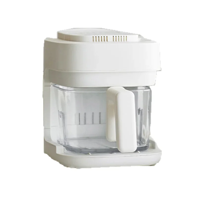 New Air Fryer with See-Through Glass Basket–Small, Non-Stick,No Flip Needed, for Home Kitchen, 2L Capacity, 900W, Easy to Clean