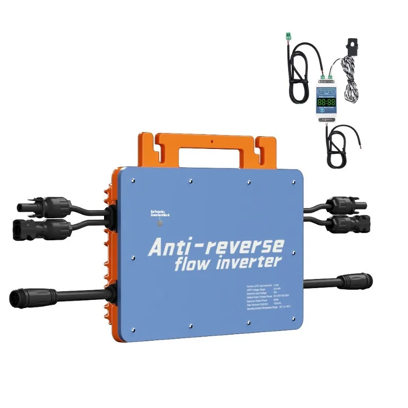 800W 1000W High‑Efficiency Anti‑Reverse Current Solar Inverter Energy Storage Supporting Function For Household Rooftop System