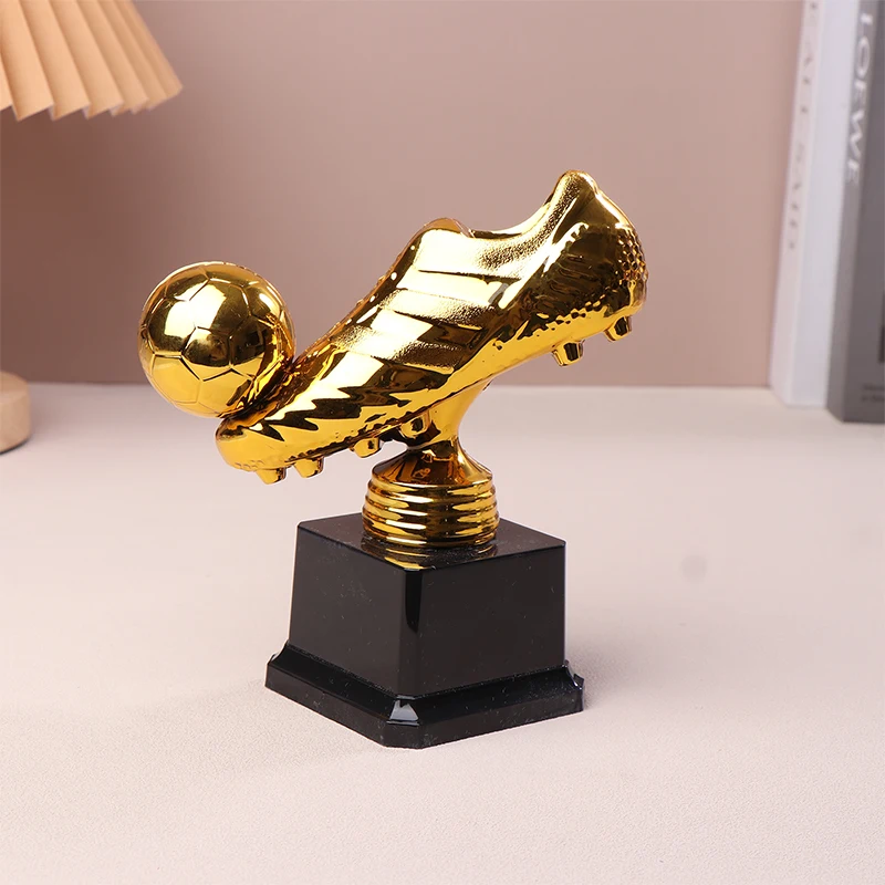 European Golden Shoe Football Soccer Award Trophy Best Shooter Shoe Boot Fans Souvenir Cup Gift Crafts