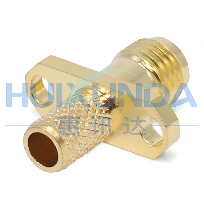 SMA-C-KF-3 SMA female two-hole diamond flange crimp 50-3/RG58 cable SMA connector KF5