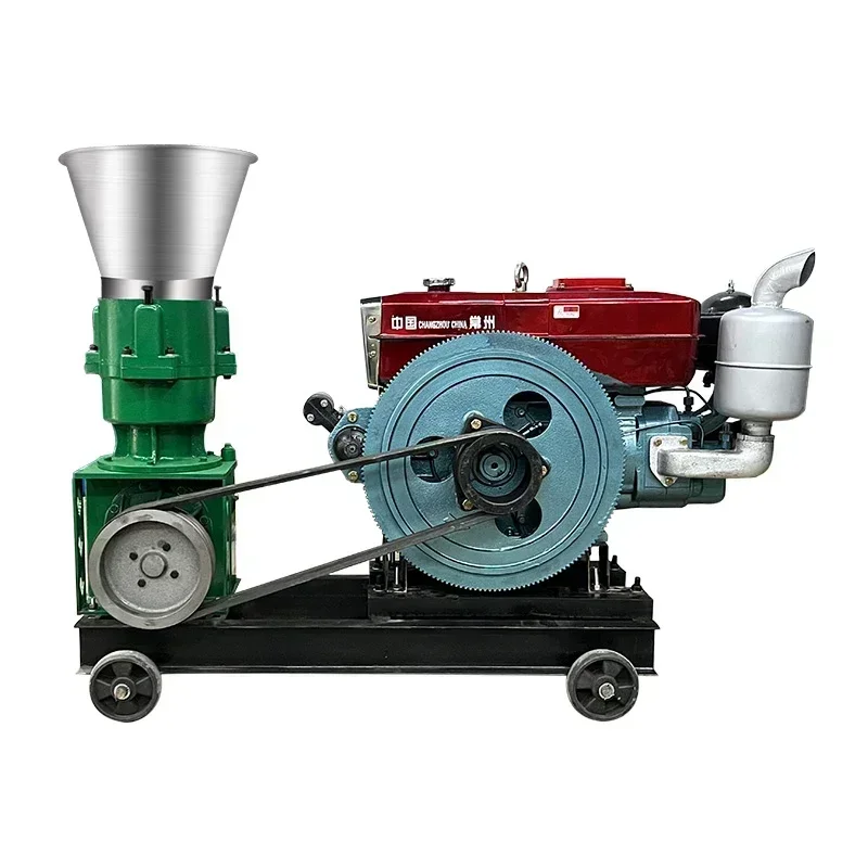 150-300kg/h diese  pellet mahine Feed pellet making mahine Feed pellet forming mahine Chicken, duck and goose