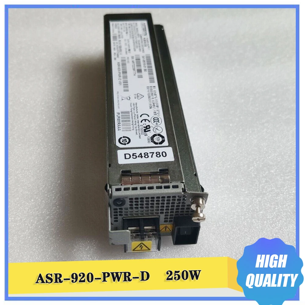 For CISCO ASR-920-PWR-D Power Supply Used On ASR9000 Series Switches 341-0518-01 250W