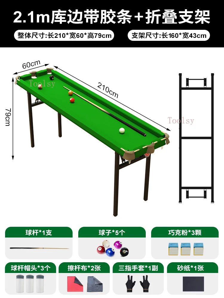 Five point training pool table for adults, indoor home folding, five point home accuracy, portable practice tool