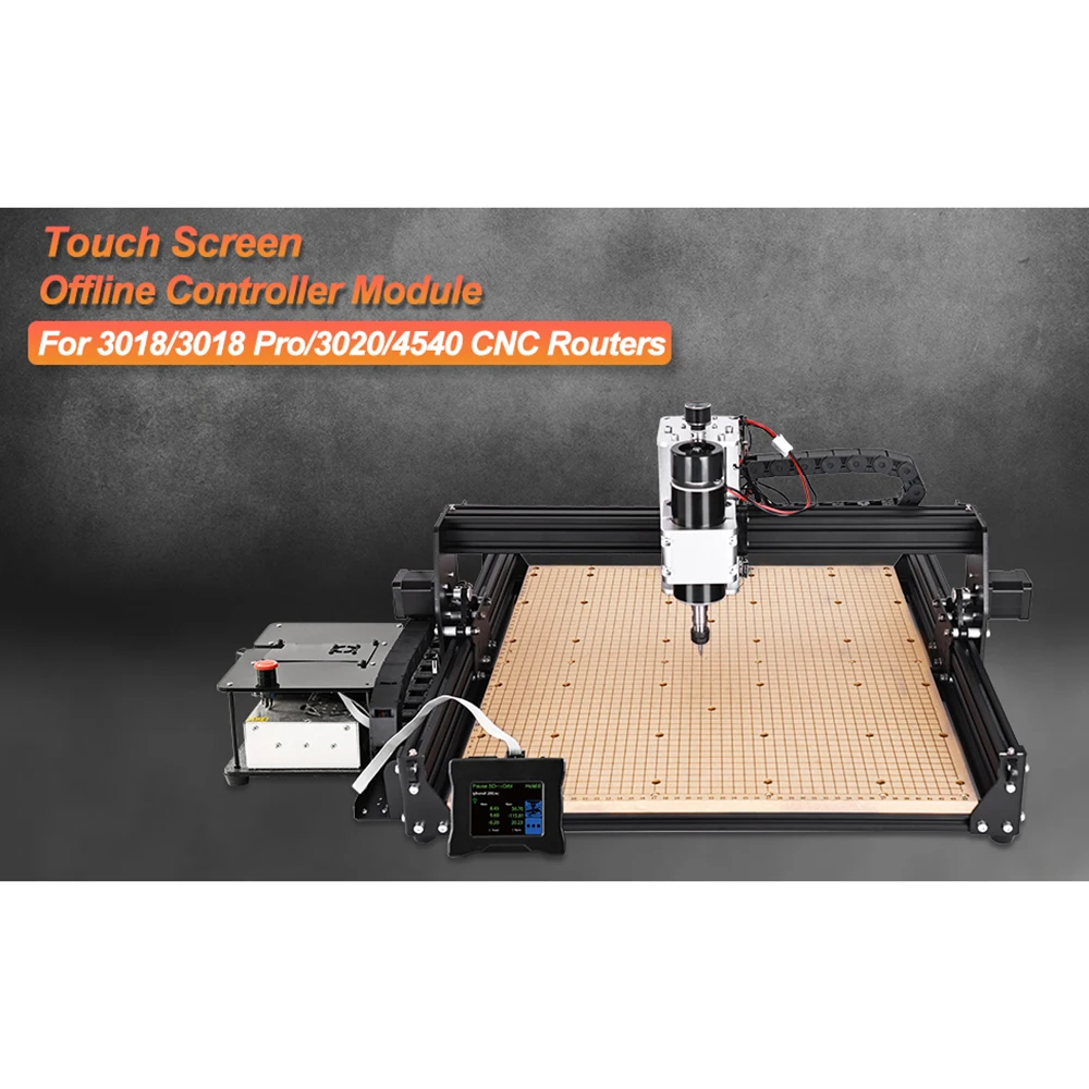 Imagem -03 - Twowin-cnc Touch Screen Control Board Tft Gravação de Eixos Controlador de Driver Integrado para Faça Você Mesmo Laser Machine 28 em